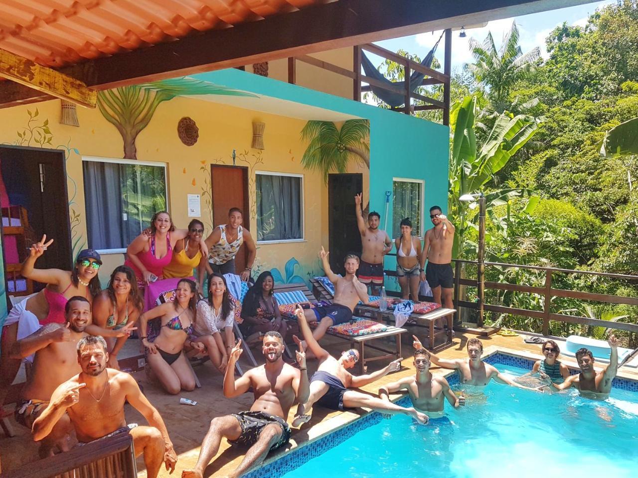 Farofa Loca Hostel Morro de São Paulo Dış mekan fotoğraf