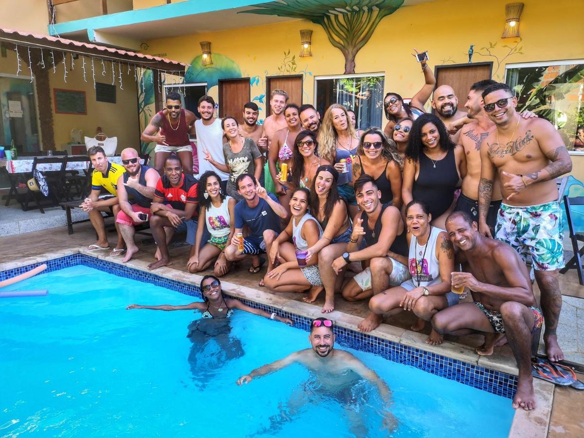 Farofa Loca Hostel Morro de São Paulo Dış mekan fotoğraf